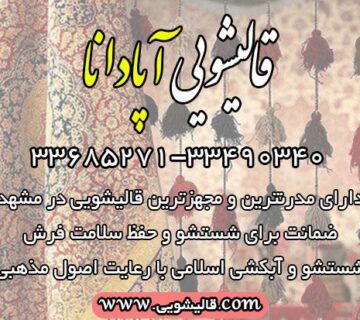 قالیشویی مدرن آپادانا مدرن ترین قالیشویی در مشهد و حومه