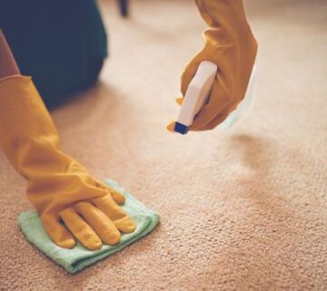 حذف انواع لکه از روی فرش، مبلمان و موکت در منزل
