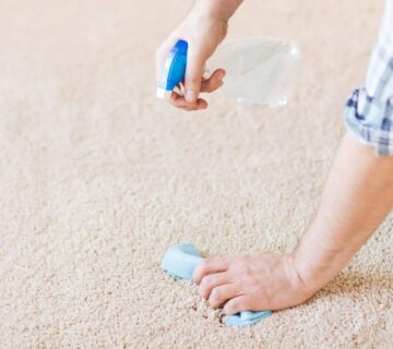 پاک کردن لکه ادرار از روی فرش