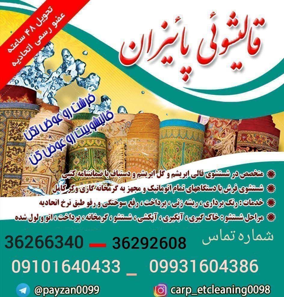 قالیشویی پائیزان وارنا - قالیشویی ها